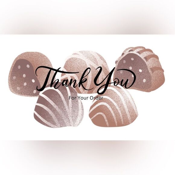50 Personalized Thank You Cards For Your Posh Closet - Picture 1 of 3